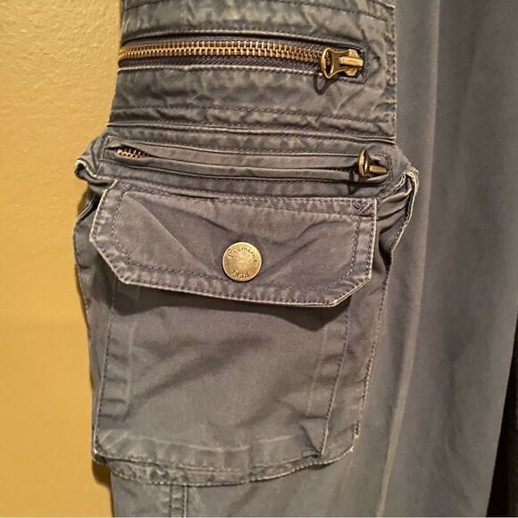 Daniel Creamieux Navy Cargo Pants Size 36/30 - Picture 3 of 5